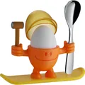 Produktbild: WMF Eierbecher mit Löffel lustiger Eierbecher Kinder Kunststoff McEgg orange (1 x) (0616687450)