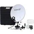 Produktbild: Mobile Sat-Anlage im Koffer 1x Stahl Offset Antenne 350mm 1x Digi. LNB, 1x Sat-Kabel 10m SCHWAIGER