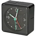 Produktbild: Elektronischer Analogwecker schwarz 60.1013.01