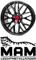 Produktbild: 4x MAM RS4 8,5x19 5/120,0 ET35 Black Painted