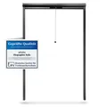 Produktbild: Fliegengitter Insektenschutz Fenster Rollo Alurahmen Bausatz Insektenschutzrollo,Farbe:anthrazit (RAL7016),Größe (Breite x Höhe):60 x 100 cm