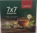 Produktbild: P. Jentschura 7 x 7 Kräutertee, bio, 2 x 50 x 1,75 g (Doppelpack)