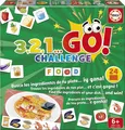 Produktbild: Educa Brettspiel Lernspiel 3,2,1 Go Challenge Lebensmittel Kinder