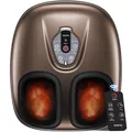 Produktbild: Tragbar Fußmassagegerät mit Wärme Fussmassagegerät Elektrisch 3D Kneten Roll...