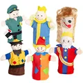 Produktbild: roba Kasperlefiguren aus Stoff - Handpuppenset 6-teilig - Kasperpuppen für Puppentheater & Rollenspiel