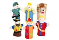 Produktbild: roba® Handpuppe Kasperlefiguren (6-tlg), Kasperlefiguren aus Stoff, für Puppentheater & Rollenspiel