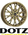 Produktbild: 4x Dotz Fuji 9x20 5/112,0 ET44 Gold