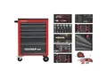 Produktbild: GEDORE Werkstattwagen MECHANIC, befüllt, 6 Schubladen, 119 Teile, rot/schwarz, HxBxT 910 x 628 x 418 mm