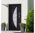 Produktbild: vidaXL Haustür Haustür Anthrazit 98x190 cm (1-St)