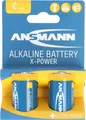 Produktbild: Ansmann X-Power Alkaline Batterie Baby C, LR14, 2er Papierblister