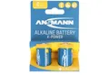 Produktbild: ANSMANN AG Ansmann X-Power Alkaline Batterie Baby C, LR14, 2er Papierblister Batterie, (1,5 V)