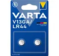 Produktbild: VARTA V13GA/LR44 Knopfzellenbatterien 2er Pack - Alkaline 1,5V, kindersicher Batterie
