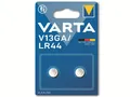 Produktbild: VARTA Knopfzelle Alkaline, LR44,  1.5V V13GA,  1.5V, 2 Stück