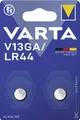 Produktbild: Varta Batterien V 13 GA Electronics 2er Pack Knopfzellen 1,5 Volt