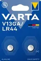 Produktbild: 04276101402 Varta V 13 GA Bli.2 Batterie Electronics 1.5V/138mAh/Al-Mn LR 44 ~D~