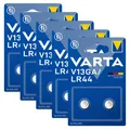 Produktbild: 5x 2er Blister V13GA VARTA Knopfzelle Batterie LR44 AG13 13GA V76PX SR44 V 13 GA