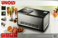 Produktbild: Unold Eismaschine Gusto 48845,Kompressor Eiscrememaschine,Eisbereiter,Icemaker