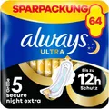 Produktbild: always Ultra Binde Secure Night Monatspaket