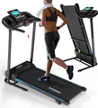 Produktbild: KINETIC SPORTS Laufband klappbar KST2900FX - 750 Watt leiser Elektromotor, Extra breite 40 cm Lauffläche, 16+1 Programme, Manuelle Steigung, 10 km/h