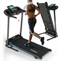 Produktbild: KINETIC SPORTS Laufband klappbar KST2900FX - 750 Watt leiser Elektromotor, Extra breite 40 cm Lauffläche, 16+1 Programme, Manuelle Steigung, 10 km/h