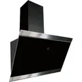 Produktbild: Dunstabzugshaube 60 cm kopffreie Schräghaube schwarz Respekta - Schwarz