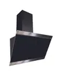 Produktbild: Dunstabzugshaube Schräghaube Kopffrei 60 cm Schwarz Wandhaube Respekta