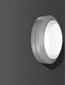 Produktbild: RZB Rounded Midi Decken-/Wandleuchte, rund, 10W, 490lm, 4000K, silber metallic (582004.004)
