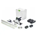 Produktbild: Festool TSC 55 5,0 KEBI-Plus/XL-FS Tauchsäge 18 V / 36 V + 2x Akku 5 Ah + Lader