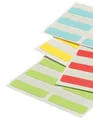 Produktbild: DURABLE Haftstreifen Quick Tab aus PET farbig sortiert Länge: 40 mm 48 Streifen