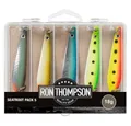 Produktbild: Ron Thompson Kunstköder Seatrout Packs 5 Sets 12g - 24g Meerforellenblinker Mefo-Blinker + Box, (Spar-Set), praktisch in einer Box für den sicheren Transport