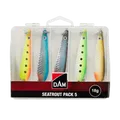 Produktbild: DAM Seatrout Pack 5 Mefo-Blinker Set 18g Meerforellenblinker 5 Stück Blinker