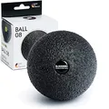 Produktbild: BLACKROLL® BALL 08 Faszienball (8 cm), kleine Faszienkugel für die punktuelle Selbstmassage, Massageball zur Behandlung von Muskelverspannungen, mittlere Härte, Made in Germany, Schwarz