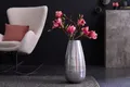 Produktbild: riess-ambiente Bodenvase ORIENT 50cm silber (1 St), Deko · Blumen · Hammerschlag Design · Metall