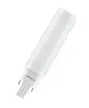 Produktbild: Osram DULUX D 18 LED-Lampe für G24D-2 Sockel, 7 Watt, 640 Lumen, Warmweiß (3000K), rotierbar, Ersatz für herkömmliches 18W-Dulux Leuchtmittel