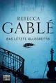Produktbild: Das letzte Allegretto: Krimi Gablé, Rebecca: