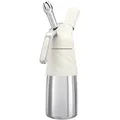 Produktbild: iSi Sahnesyphon Creative Whip Premium Sahnespender, 0,5 L, Edelstahl, Geeignet für kalte Anwendungen