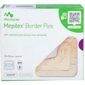 Produktbild: MEPILEX Border Flex Schaumverb.haft.10x10 cm 10 St.