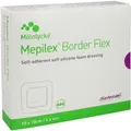 Produktbild: MEPILEX Border Flex Schaumverb.haft.10x10 cm, 10 St PZN 12596009