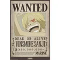 Produktbild: GB eye - One Piece Maxi Wanted Sanji Poster (91,5 x 61 cm)