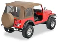 Produktbild: Softtop Braun Supertop Bestop Verdeck Spice Jeep CJ7 76-86 Wrangler YJ 87-95