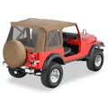 Produktbild: Softtop Braun Supertop Bestop Verdeck Spice Jeep CJ7 76-86 Wrangler YJ 87-95