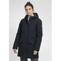 Produktbild: OXMO Parka OXTamila Wetterfester Wintermantel mit Kapuze und praktischen Taschen schwarz XL