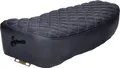 Produktbild: Sitzbank Kit Schmitt Raute gesteppt 620x230x100mm, schwarz / rot für Simson S50, S51, S70