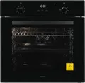 Produktbild: Exquisit EBE278-H-020 EEK: A Einbaubackofen, 59,5 cm breit, 75 L, 9 Funktionen, Grill, Timer, schwarz