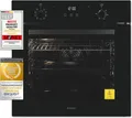 Produktbild: Exquisit Einbaubackofen EBE278-H-020 schwarz | Energieeffizienzklasse A | 59,0 l Garraum | Einbaubackofen 60 cm