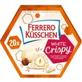 Produktbild: Ferrero-Küsschen Pralinen White Crispy, 172g, 20 Stück