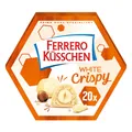 Produktbild: Ferrero Küsschen White Crispy mit weißer Schokolade und Crisp 172g