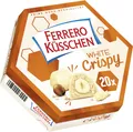 Produktbild: Ferrero White Crispy – Knackig geröstete Haselnuss in heller Creme mit knuspr...