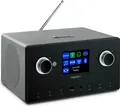 Produktbild: MEDION P85444 2.1 Internetradio mit Subwoofer (DAB+, UKW Radio, Spotify Connect, WLAN, Bluetooth, Streaming, Equalizer, Farbdisplay, USB, AUX, Wecker, Schlummerfunktion, Sleep Timer) titan