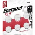 Produktbild: Energizer - Knopfzelle cr 2032 3 v 6 St. 240 mAh Lithium CR2032